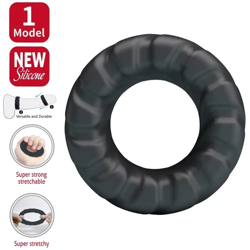 Кільце ерекційне LYBAILE Crazy Bull №1 - JERIKO super soft silicone (BI-210359)