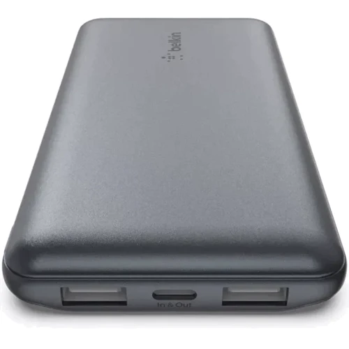 Зовнішній акумулятор Belkin Power Bank 10000mAh 15W Grey (BPB011BTGY)