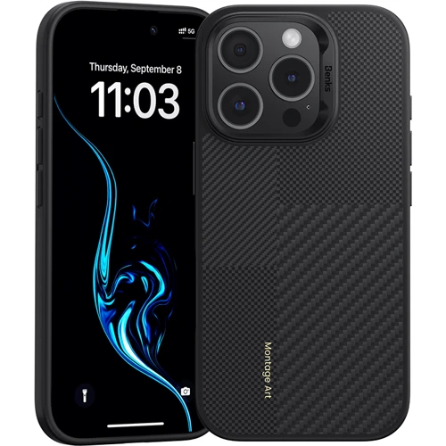 Чехол для iPhone Benks MagClap ArmorPro Case Montage Black for iPhone 16 Pro Max
