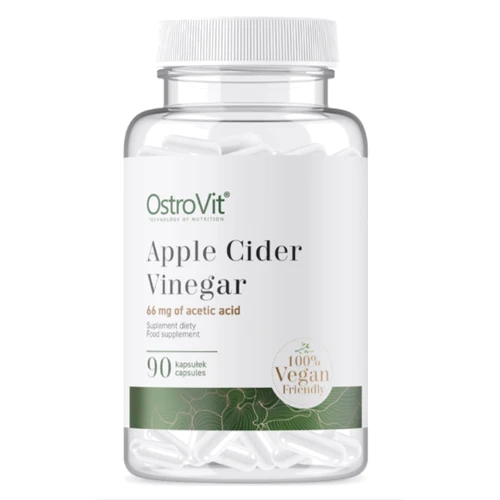 Специальный продукт Яблочный уксус OstroVit Apple Cider Vinegar VEGE 90 caps / 90 servings