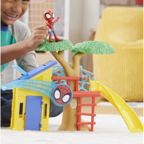 Набор HASBRO Spidey and His Amazing Friends SPD Игровая площадка Спайди F9352 SAF STARK TOWER SCENE PLAYSET (F8842_F9352) фото 5
