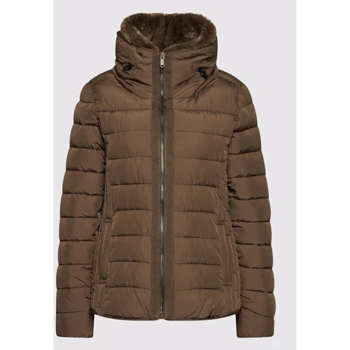 Куртка CMP Woman Jacket 31K2946-P865 44 (36) коричневая зимняя с мехом: Тип застежки На молнии
