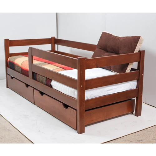 Кровать подростковая MONTANA с ящиками (800x1900) (бук): Тип подростковая