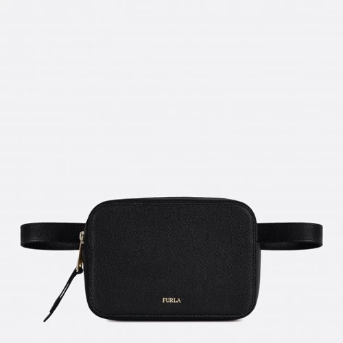 Женская поясная сумка Furla Babylon M Belt Bag черная (1049359)