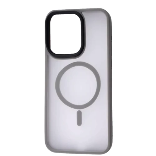Чехол для iPhone WAVE Matte Insane Case with MagSafe Gray for iPhone 15 Pro Max
