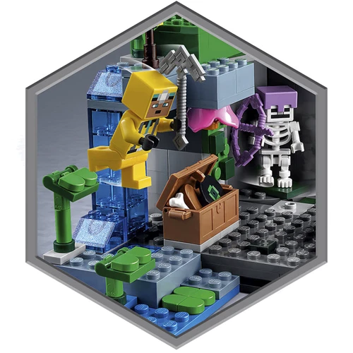 Конструктор LEGO Minecraft Підземелля скелета (21189) фото 4