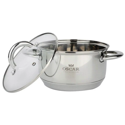 Кастрюля OSCAR Chef с крышкой 18 см 2.6 л (OSR-2000-18/n): Тип Традиционная