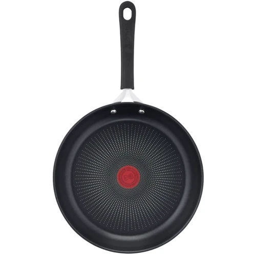 Сковорода Tefal Jamie Oliver Home Cook 28 см (E3030656): Додатково Дзеркальна поліровка, Ручка з отвором для підвішування, Ненагріваюча ручка, Індикатор нагріву