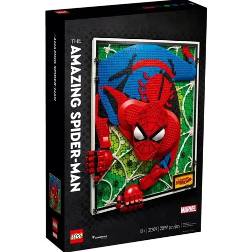 Конструктор LEGO Art Дивовижна Людина-павук: перший погляд 2099 деталей (31209) фото 6