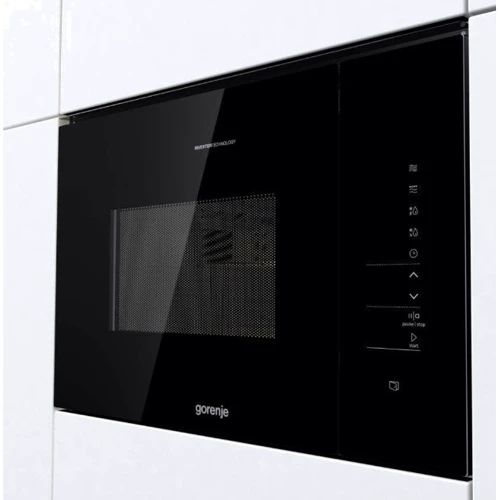 Встраиваемая микроволновая печь Gorenje BMI251SG3BG: Цвет черный