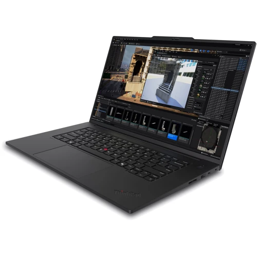 Ноутбук Lenovo ThinkPad P1 Gen 7 (21KWS05P4F): Тип экрана глянец