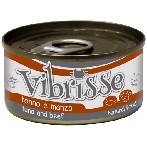 Влажный корм Vibrisse с тунцом и говядиной 70 г (C1018903)