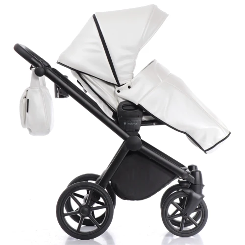Коляска універсальна 2 в 1 Invictus V-Dream LUX 08 White with Black (71409) фото 11