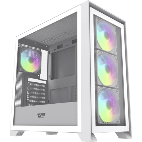 Корпус DarkFlash DRX90 Glass White: Форм-фактор материнской платы ATX/MicroATX/Mini-ITX