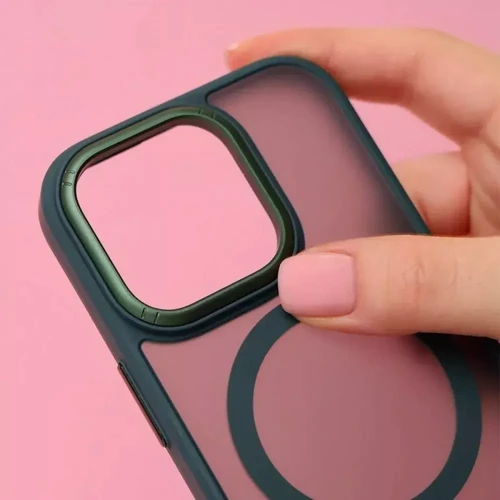 Чехол для iPhone Proove Essence Case with Magnetic Ring Green for iPhone 16 Plus: Цвет зеленый