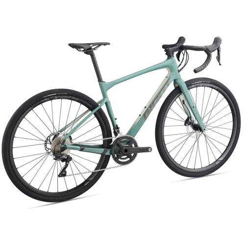 Велосипед Giant Revolt Advanced 0 сірий бірюзовий ML (2002009105): Матеріал рами Карбон