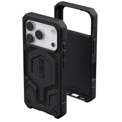 Чехол для iPhone Urban Armor Gear UAG Monarch Pro Magsafe Kevlar Black (114513113940) for iPhone 17 Pro