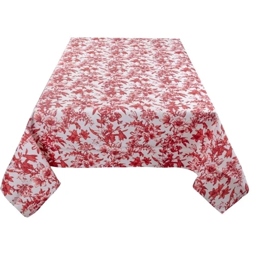 Скатерть водоотталкивающая Lefard Home Textile Corso 140х180 см Красный (715-374): Форма прямоугольная