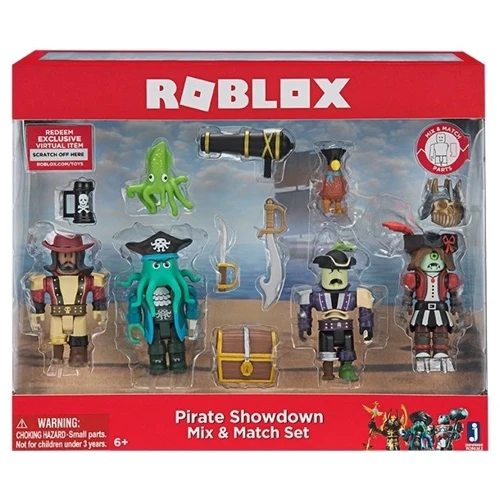 Ігрова колекційна фігурка Jazwares Roblox Mix & Match Set Pirate Showdown, набір 4 шт. (ROB0212): Серія Roblox