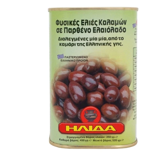 Оливки ILIDA Kalamata 450 г (WT3263)