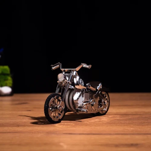 Коллекционная модель-конструктор Metal Time Roadway Fantasy Механический мотоцикл (MT012)