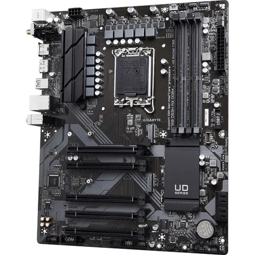 GIGABYTE B760 DS3H AX DDR4: Оперативная память 4xDDR4 5333 МГц, до 128 ГБ