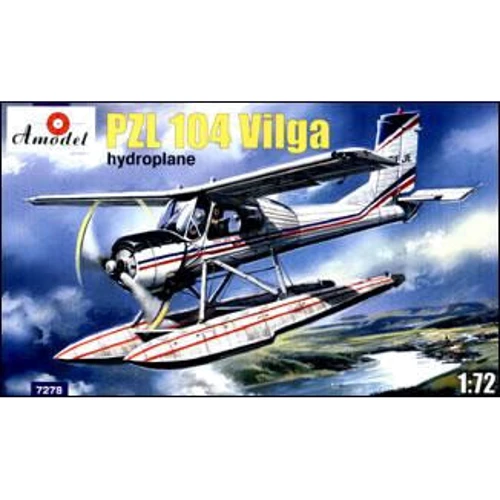 Модель Amodel Польський легкий навчально-спортивний літак PZL 104 Wilga 35h (AMO7278)