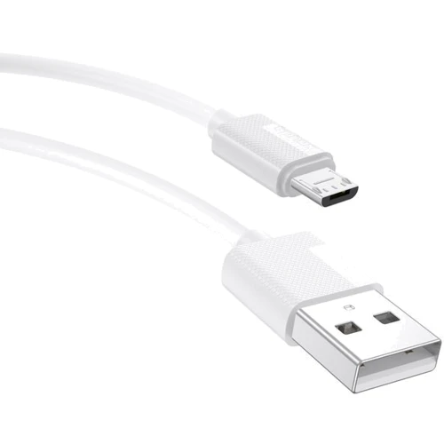 Кабель T-PHOX USB Cable to microUSB Nets 2m White (T-M801(2) white) фото 4