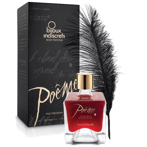 Краска для тела Bijoux Indiscrets Poême - Wild Strawberry: Тип Краска для тела
