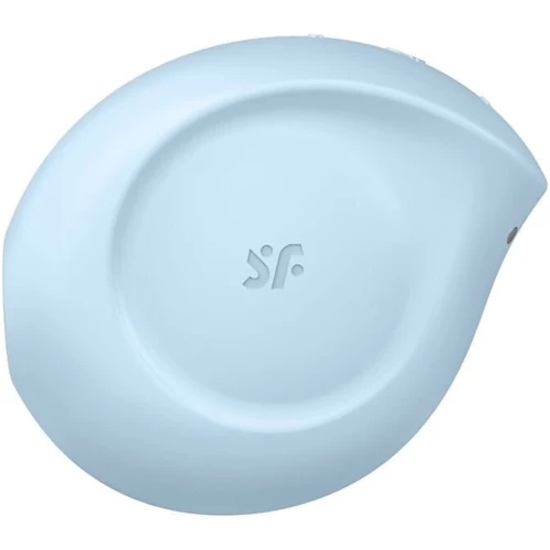 Вакуумный клиторальный стимулятор с вибрацией Satisfyer Sugar Rush Blue
