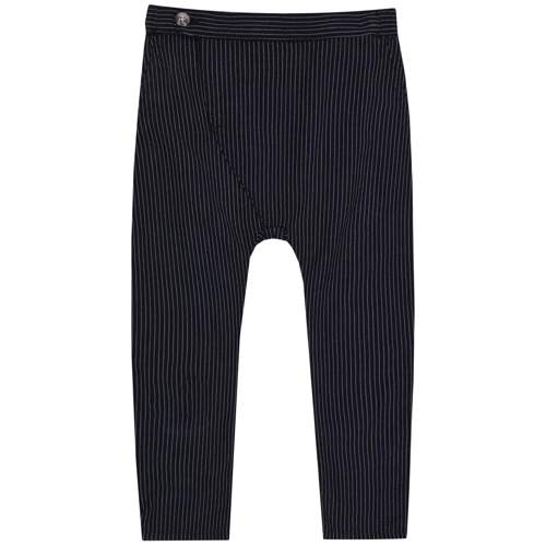 Брюки H&M 5799077 92 см темно-синие