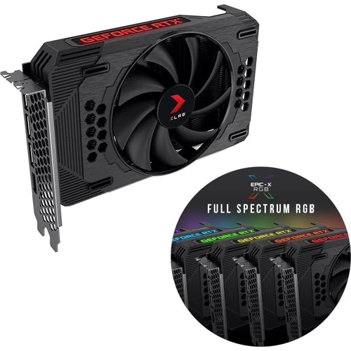 Видеокарта PNY GeForce RTX 3060 12GB XLR8 Gaming (VCG306012SFXPPB): Тип памяти GDDR6