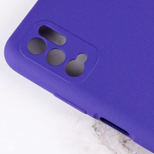 Чехол для телефонов Mobile Case Silicone Cover Shield Camera Purple for Xiaomi Redmi Note 10 5G / Poco M3 Pro / Poco M3 Pro 5G: Цвет фиолетовый