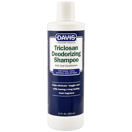 Шампунь-концентрат дезодорирующий Davis Triclosan Deodorizing Shampoo з триклозаном для собак, котів 355 мл (52270)