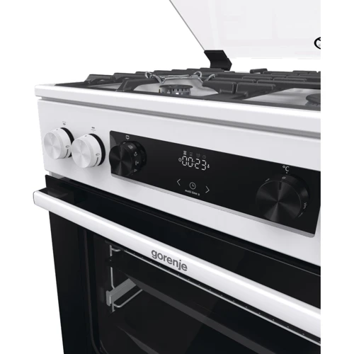 Плита комбинированная Gorenje GKS6C70WA: Объем духовки, л 71