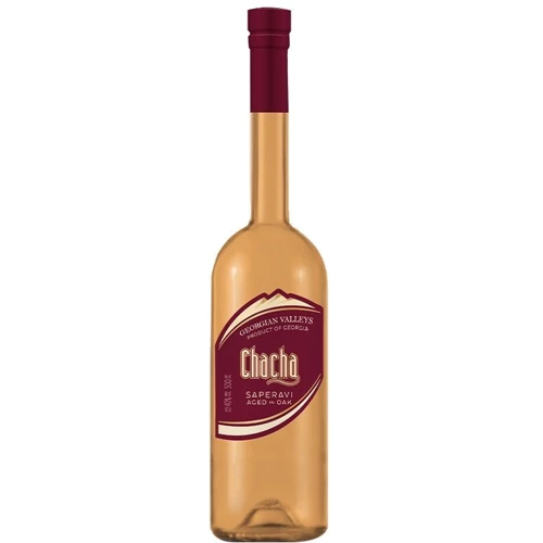 Чача Georgian Valleys Saperavi Aged in Oak, 0.5л 40% (WHS4860038003178)