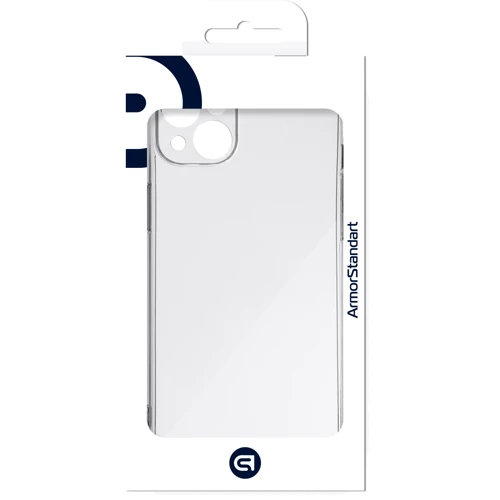 Чехол для iPhone Armorstandart Air Force Camera cover Transparent for iPhone 15 Plus (ARM70846): Материалы Силикон