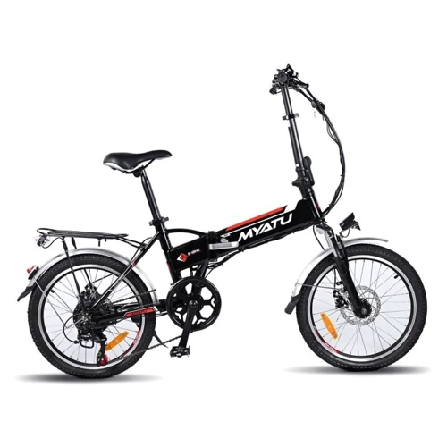 Электровелосипед Myatu A1 (250 Вт, 10 А/ч, 36 В, 25 км/ч), колеса 20", черный