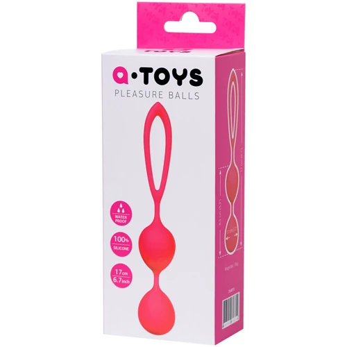 Вагинальные шарики A-Toys Pleasure Balls Pink