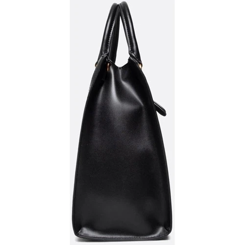 Женская сумка тоут GUESS ABEY ELITE TOTE черная (HWVB8558230-BLA): Фактура Гладкая, Матовая