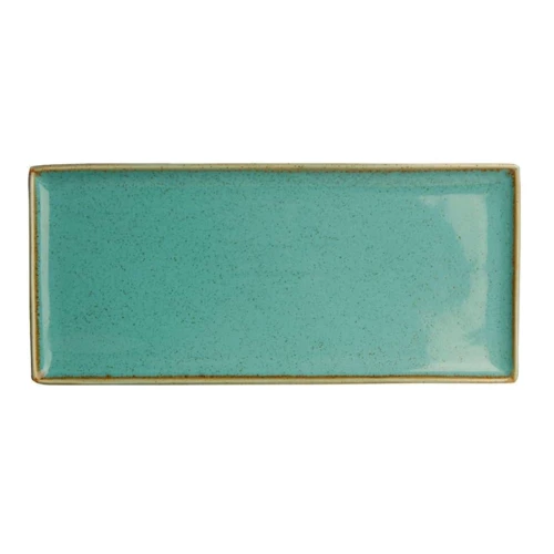 Блюдо прямоугольное Porland Seasons Turquoise 350х160 мм (213-358836.T): Тип Блюдо