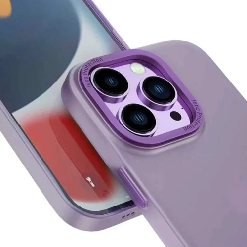 Чохол для iPhone WIWU Ultra Thin Frosted Case Purple (MCC-103) для iPhone 14 Pro Max: Матеріали поликарбонат и полиуретан