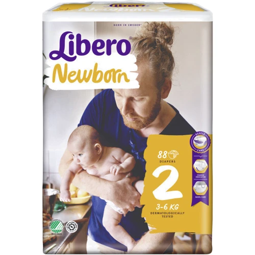 Libero Newborn 2 (3-6кг) (88) NEW: Стать дитини унісекс