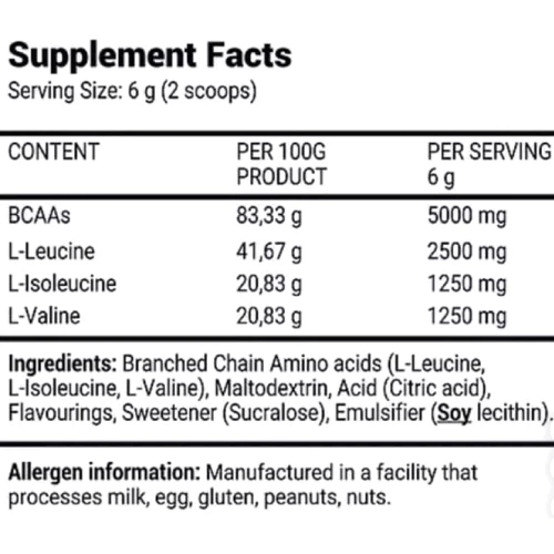 Амінокислота для спорту Superior BCAA Powder 504g / 84 servings / Cola: Смак Кола