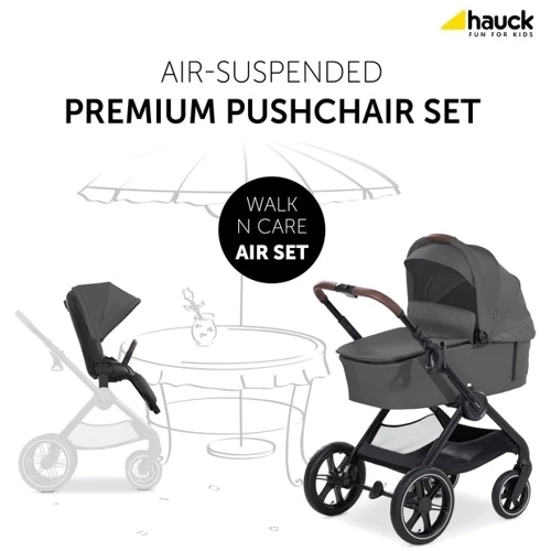 Універсальна коляска 2 в 1 Hauck Walk N Care Air Dark Grey (16548-5) фото 8