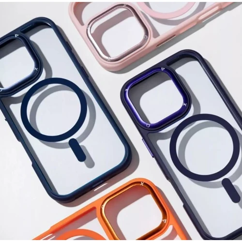 Чехол для iPhone Proove Clear Essence Case with Magnetic Ring Deep Purple for iPhone 14 Pro Max: Материалы Пластик и силикон