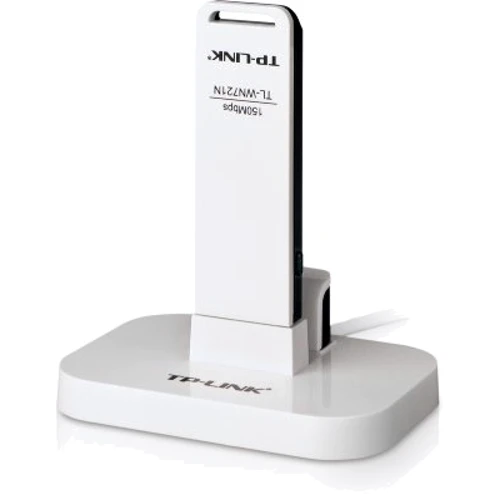 Адаптер Wi-Fi TP-LINK TL-WN721NC: Максимальная скорость соединения 150 Мбит/с (802.11 b/g/n)