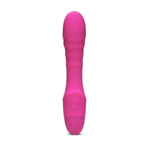Ребристый вибратор So Divine Pash Ribbed G-spot Vibrator (розовый)