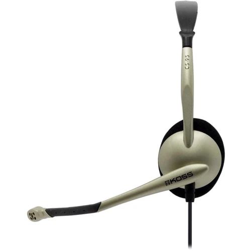 Навушники Koss CS95 USB Mono (195512.101): Тип конструкції накладні