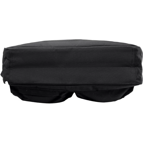 Мужская сумка мессенджер Tekstyl черная (VT-2348-black): Фактура Тканая
